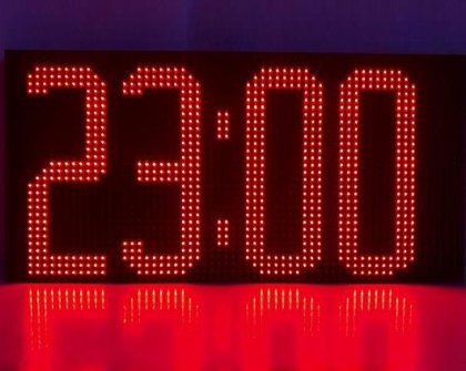 LED watches and thermometers