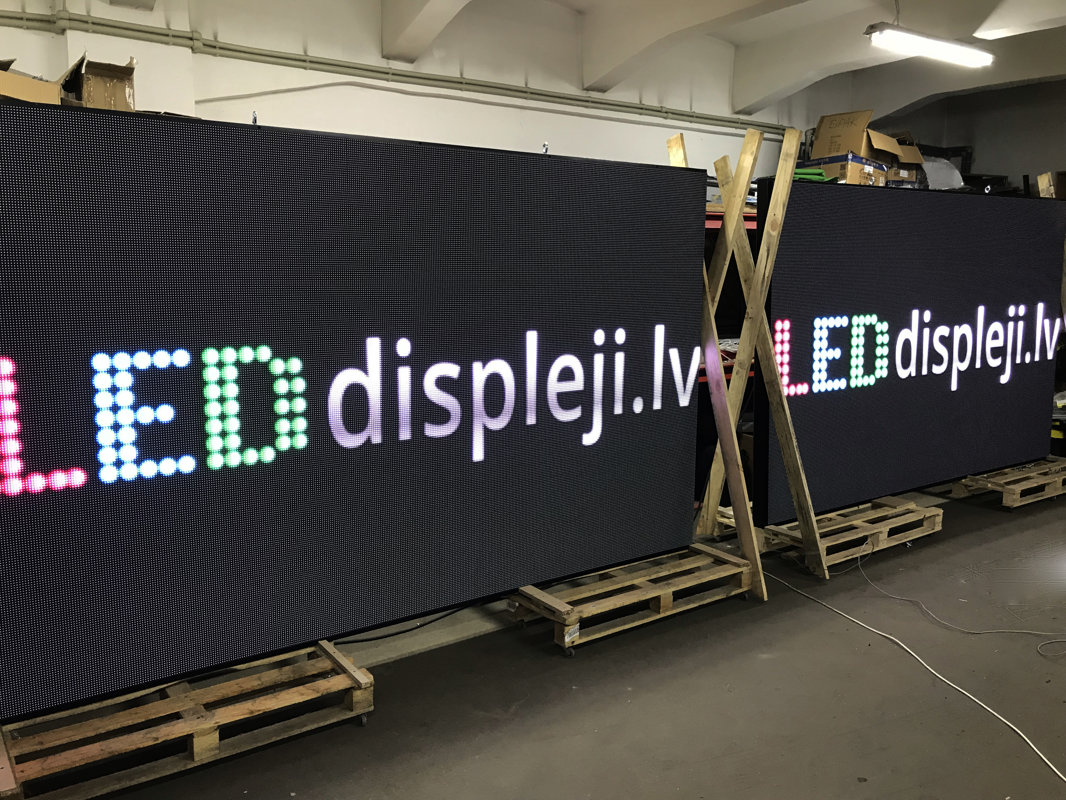 P4 LED video sign (Height - 48 cm). Prices from