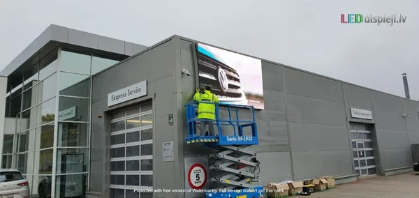Āra LED video ekrāns "VW Autocentrs