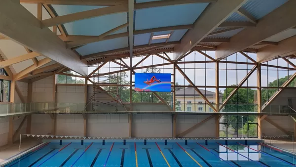  Swimming pool LED screen