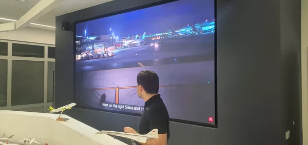 Control room video wall 